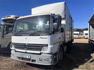 2012 Mercedes Benz 1318 Atego 8 ton closed body