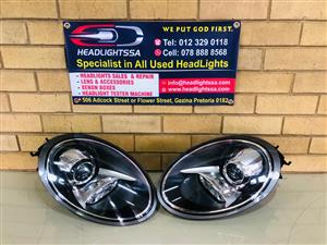 Porsche 991/911 left and right side xenon headlights 
