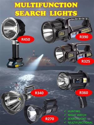Night Watch Security Patrol Bright Searchlights