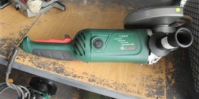 DWT SWIIS AG GREEN AND BLACK ANGLE GRINDER WITH KEY COVER AND DISC S065018A