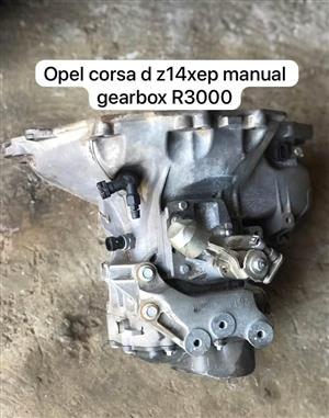 Opel corsa d manual gearbox
