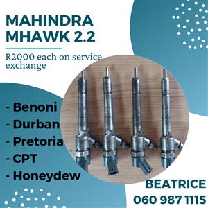 Mahindra Mhawk diesel injectors for sale with warranty 
