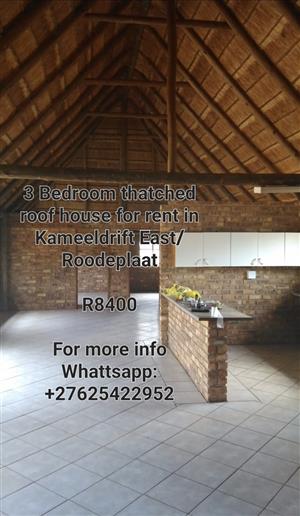 3 Bedroom House for Rent In Kameeldrift East/ Roodeplaat