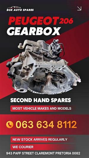 Peugeot 206 gearbox 