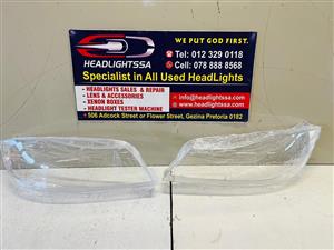 BMW E90 LCI left and right side headlight replacement lens (2008)