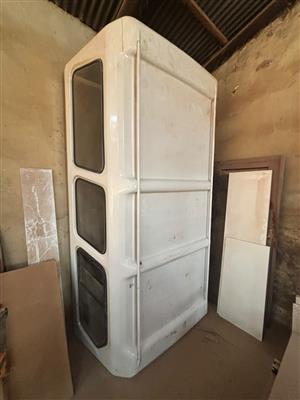 White Fiberglass Canopy for Kia K2700 & Hyundai H100 Workhorse - For Sale