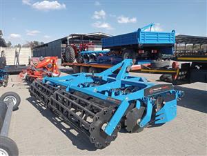 HIGH SPEED COMPACT MOUNTED DISC HARROWS 