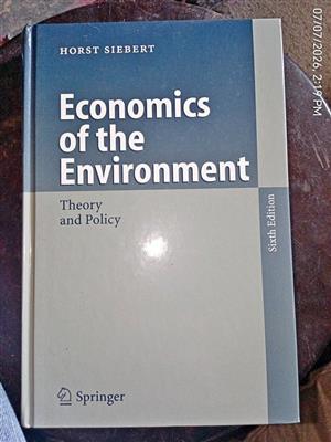 Economics of the Environment .Theory & Practice  6th Ed.