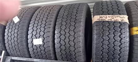 Good Year Wrangler Tyres