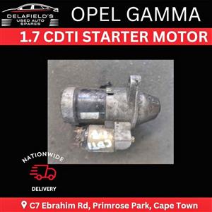 Opel Gamma 1.7 CDTI Starter Motor