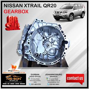 NISSAN X-TRAIL QR20 GEARBOX