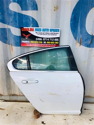 Jaguar XF complete right side rear/back door (2009-2015)