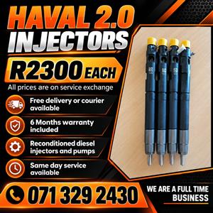 HAVAL 2.0 INJECTORS FOR SALE WITH WARRANTY 