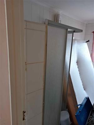 Shower door used