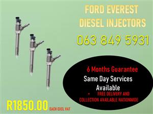 FORD EVEREST 3.0 BT50 DIESEL INJECTORS HARTBEESPOORT NORTH WEST 