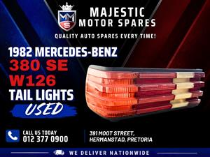 1982 Mercedes-Benz 380 SE W126 Tail Lights for Sale - Used 
