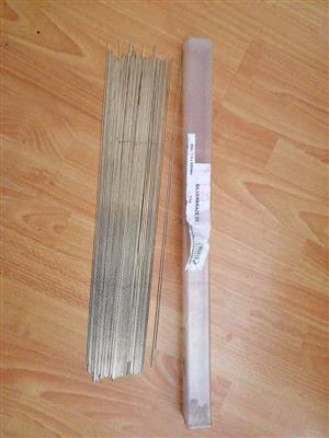 Welding Rods Silver Solder 20% BARE 1.5 x 500MM per 10 sticks