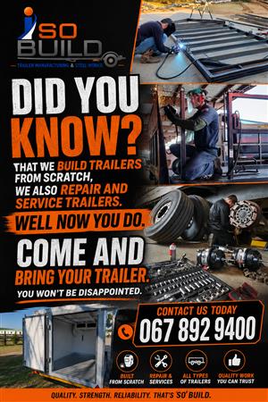 Trailer Repair Services & Custom builds