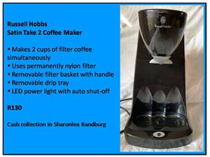 Russell Hobbs Take 2 Coffee Maker 
