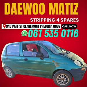 Daewoo matiz stripping for spares