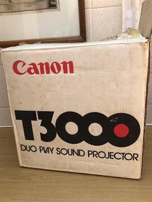 Canon T3000. super 8 mm  projector