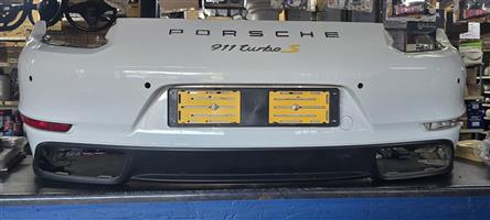 Front bumper available  Porche 911 turbo S Priced at 20k 