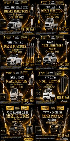 VERIATY DIESEL INJECTORS 