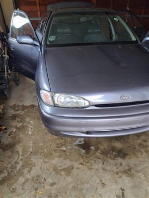 1997 Hyundai accent 1.3i carb