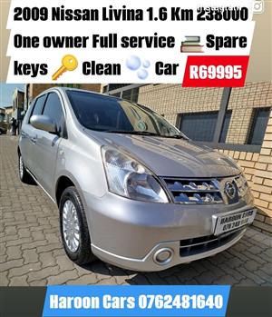  2009 Nissan Livina 1.6 one owner Service History 