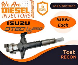 Isuzu Dtec diesel injectors