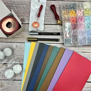 Wax Sealing Starter Kit - Gift Set - Scrapbooking