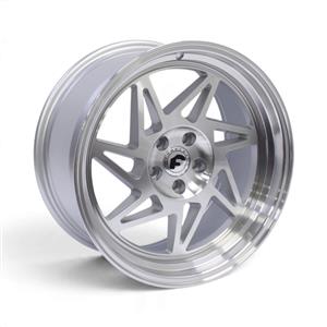 17″ CW-2502C 5×100 Silver Machine Face Alloy Wheels