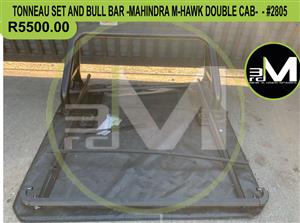 TONNEAU SET & BULL BAR - MAHINDRA M-HAWK