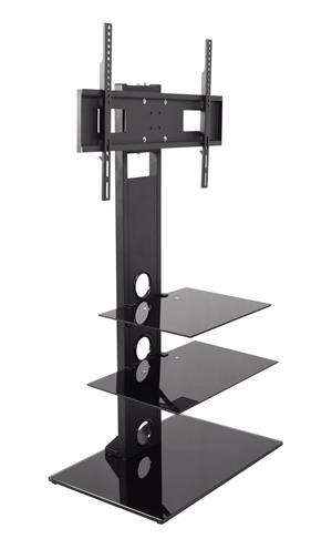 3 Shelves & Height Adjustable TV Stand 55 inches 5 yr Warranty