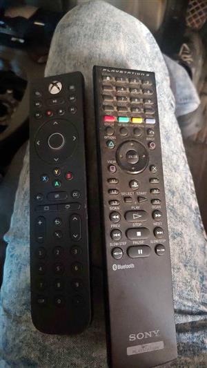 Remotes for xbox and ps3.