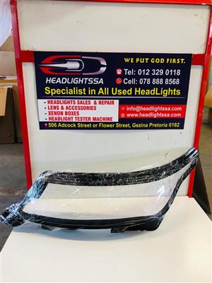 Range Rover Sport left side headlight replacement lens 