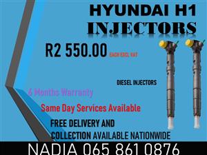 DIESEL INJECTORS FOR SALE OR TO RECON FOR HYUNDAI H1