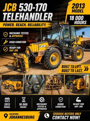 JCB 530-170 telehandler