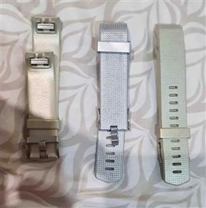 Fitbit charge smart watch replacement straps in silver & Gold