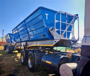 45 cube, 2023 PRBB, Side Tipper Link Trailer, (+Vat), Call Jay, 0714'503'178, PTA, good condition