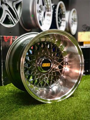 15 inch 4x4 Bakkie 10J Eagle And BBS Rims