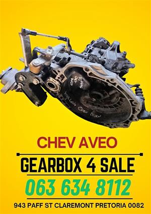 Chev Aveo gearbox 