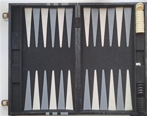 Backgammon Boards. Assorted sizes and colours.
