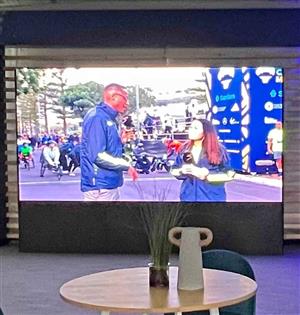 260 LED modules screen full setup