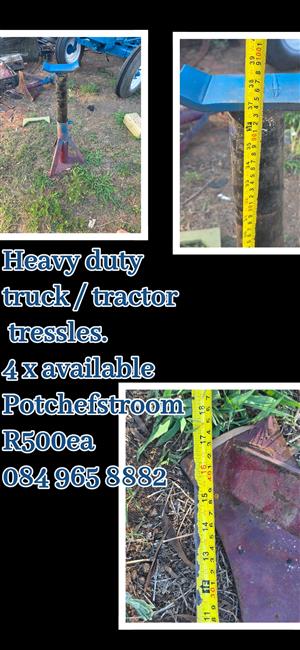 Heavy duty tressles for trucks