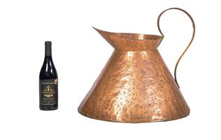 Large Antique Hammered Copper Pitcher - SKU 1304, used for sale  Durban - Outer West Durban