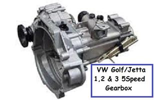 VW Golf / Jetta 1, 2 & 3 5Spd Gearboxes for Sale