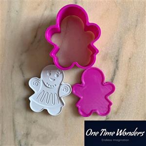 Gingerbread Woman Bath Bomb Mould