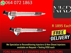 FORD RANGER 3,2 DIESEL INJECTORS FOR SALE