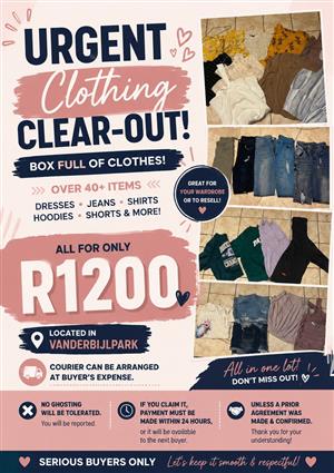 LADIES CLOTHING DESTASH - EVERYTHING MUST GO